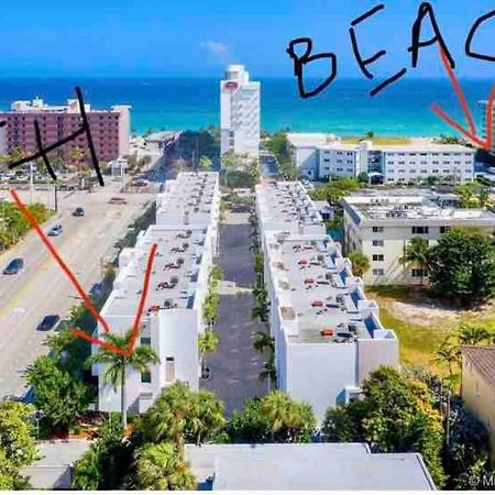 Across The Ocean Few Steps To Beach Contemporary Three Bedroom Townhouse Pompano Beach Dış mekan fotoğraf
